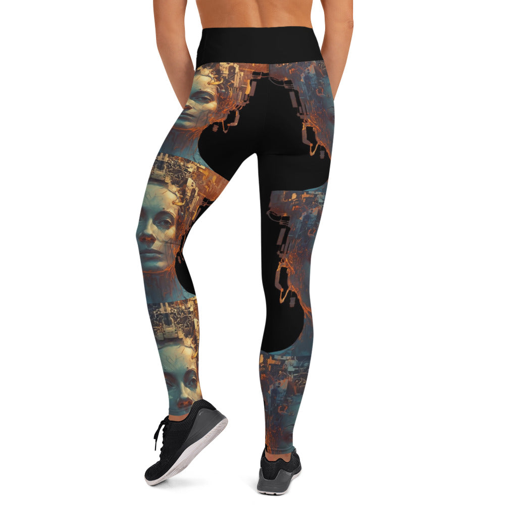 Nightfire Face Leggings