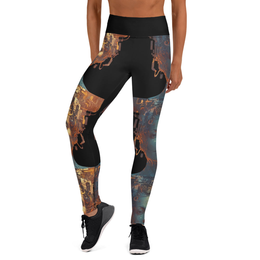 Nightfire Face Leggings