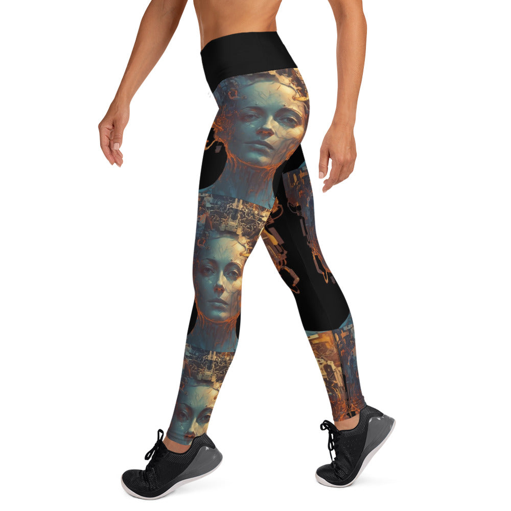 Nightfire Face Leggings