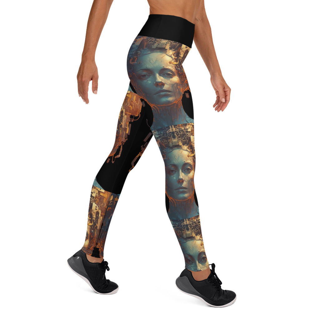 Nightfire Face Leggings