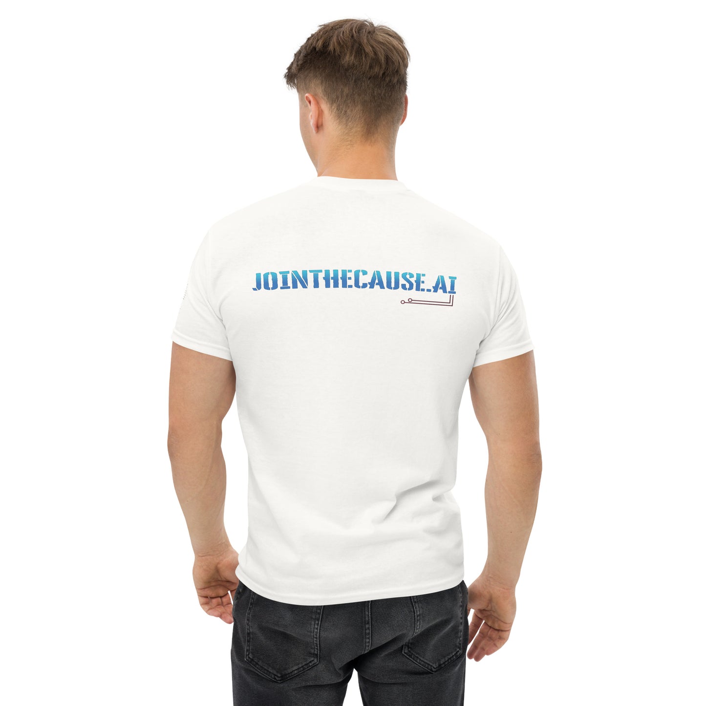 AI T-Shirt – Wear the Future, Change the World Men's classic tee