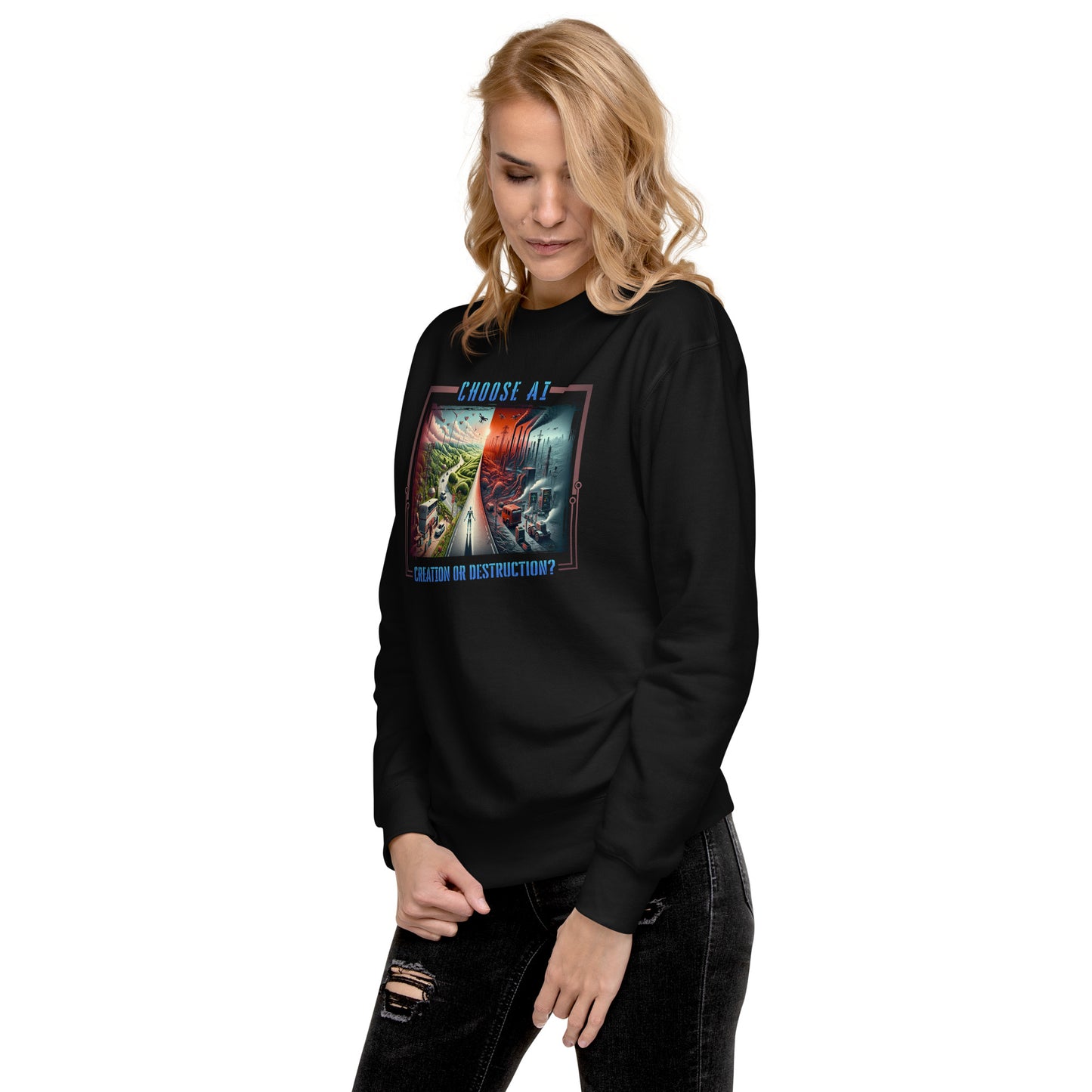 AI Sweatshirt– Wear the Future, Change the World