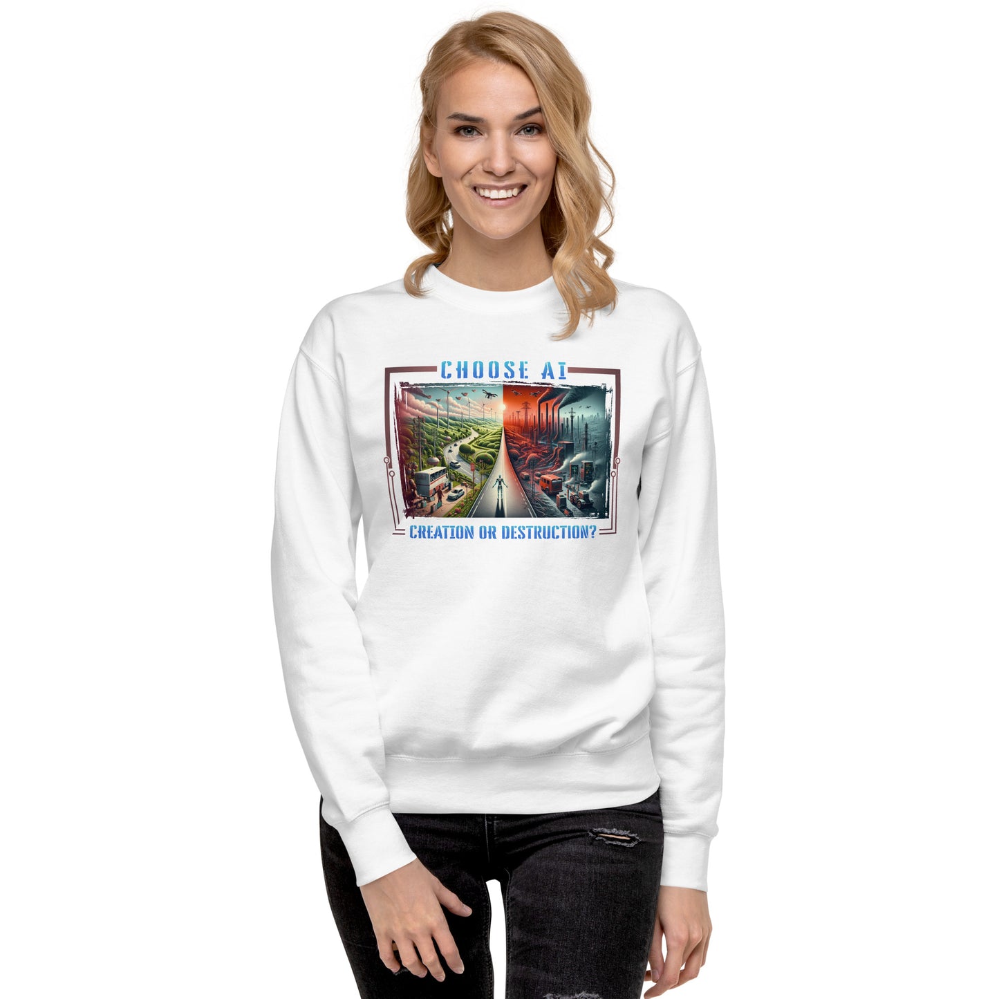 AI Sweatshirt– Wear the Future, Change the World