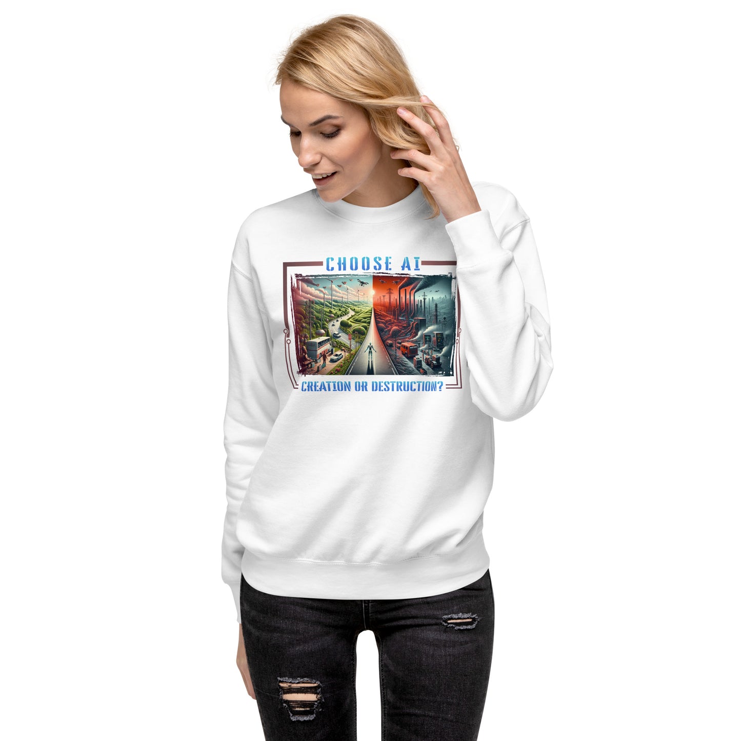 AI Sweatshirt– Wear the Future, Change the World